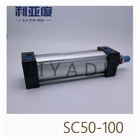 Sc Rod Aluminum Alloy Standard Cylinder Sc X Pneumatic