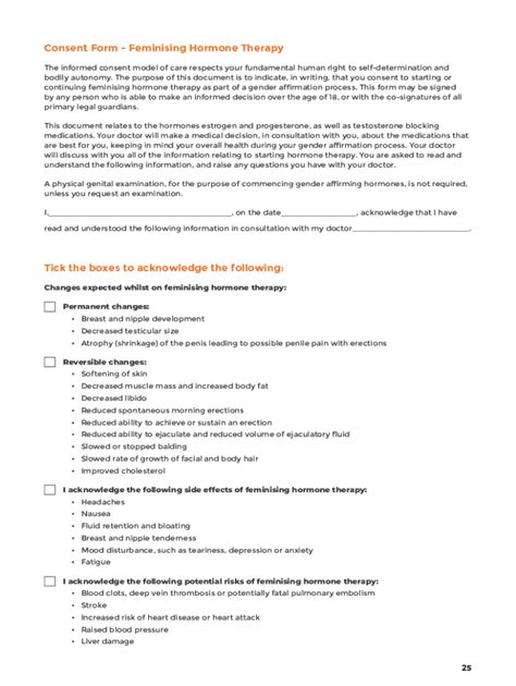 Fillable Online The Informed Consent Model Is Adequate For Gender Affirming Fax Email Print