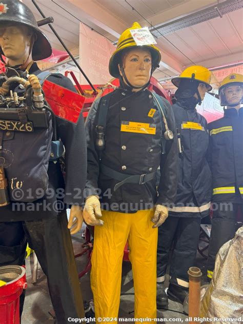 Iconic S Firemans Uniform With Yellow Yellow Waterproof