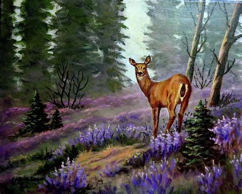 Purple Haze Painting By Ed Breeding Fine Art America