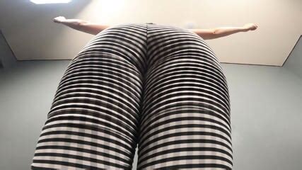 POV Big Booty Japanese Babe Momotino Is Exercising