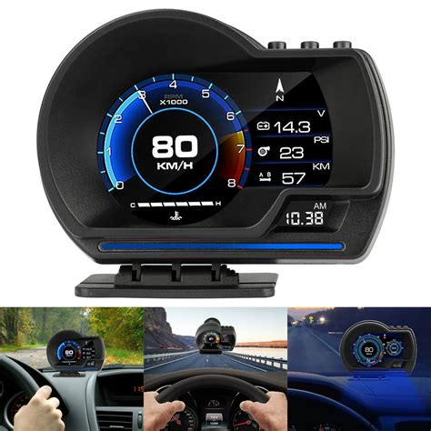 Universal Digital Gps Speedometer Car Hud Head Up Display With Mph