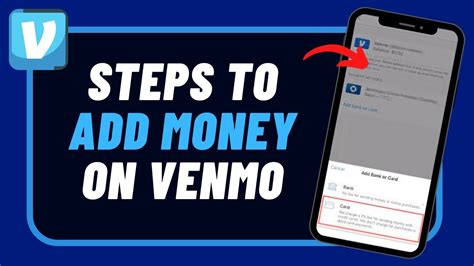 How To Add Money To Venmo Balance Youtube