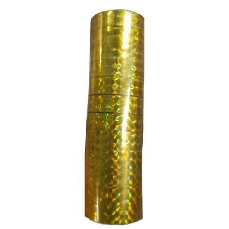 Glitter Tape (Golden Yellow) - Decorative Glitter Adhesive Tape Rolls