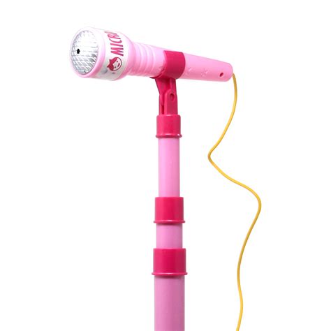 Retailery My Music World Karaoke Microphone With Adjustable Stand ...