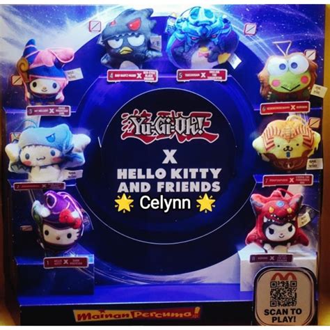 Mcdonald S Mcd Mcdonalds Mekdi Happy Meal Toy Yu Gi Oh X Sanrio Hello Kitty And Friends Plushies