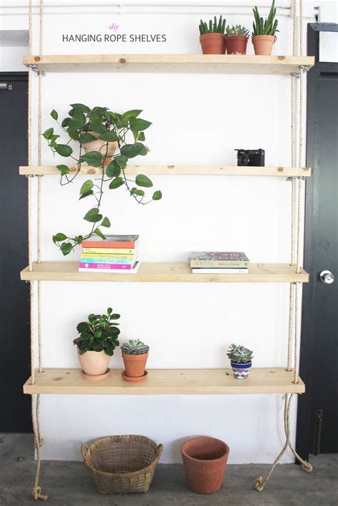 12 Diy Hanging Shelves For Every Home