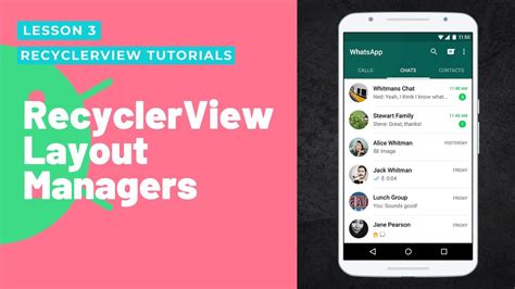 Recyclerview Layout Managers [hindi] Android Complete Recyclerview Tutorials Youtube