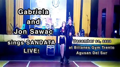 Gabriela And Jon Sawac Sings Sandata Live At Billanes Gym Trento