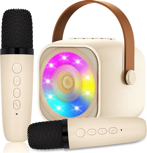 Ankuka Micro Karaoke Enfant Sans Fil Avec Micro Portable Karaok