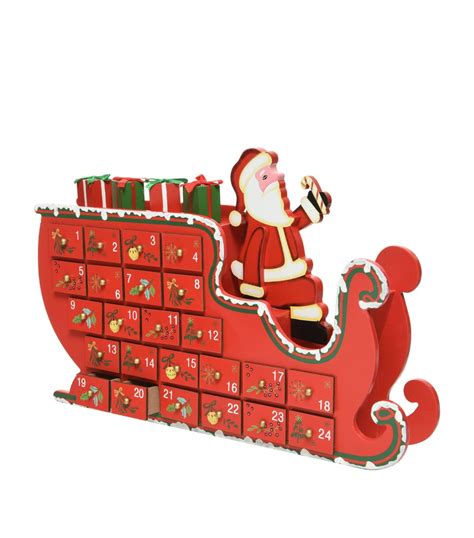 Harrods Green Sleigh Advent Calendar Harrods Uk