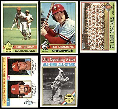 Topps St Louis Cardinals Team Set Ex Ebay