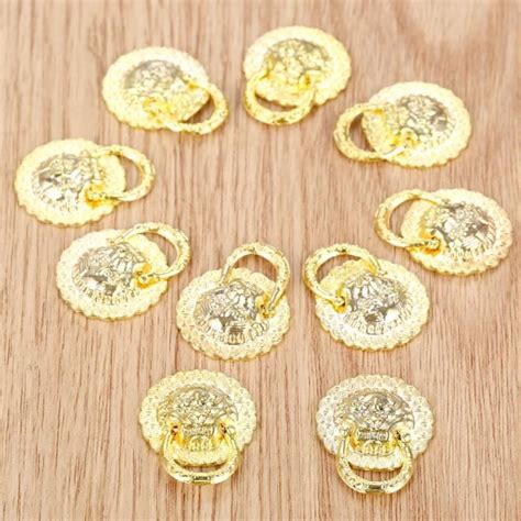 Poignee De Meuble Bouton De Meuble Gold Mini Boutons En Forme De