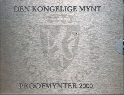 Norsk Myntsett Proof W Rnes Mynt Og Rekvisita