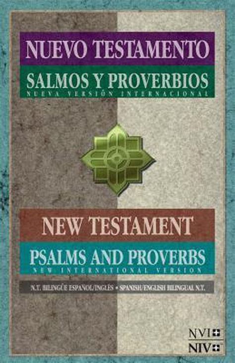 Spanish English New Testament With Psalms Proverbs Pr Niv Nvi