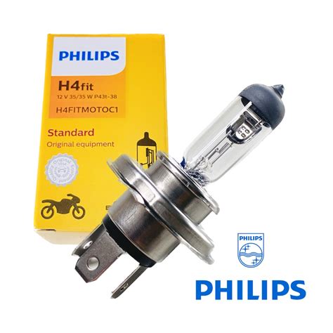 Lampada Farol Moto H W Philips Titan Fan Cg Bros