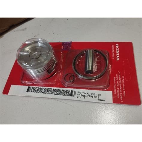 Jual Piston Kit Set Ring Seher Pen Karisma Supra X Os Ukuran Std