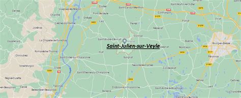 Saint Julien sur Veyle Où se trouve