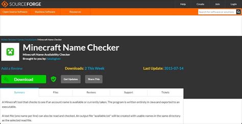 Top Minecraft Name Checker Available Mc Name