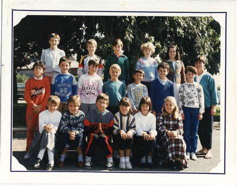 Photo De Classe CM1 CM2 1986 1987 De 1986 Ecole Saint Aubin