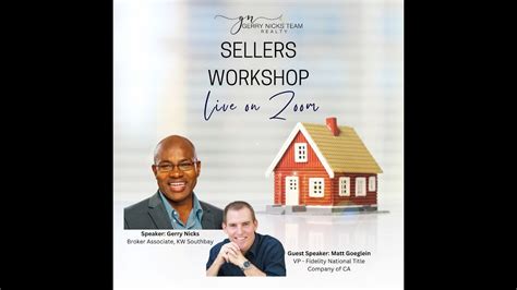 Sellers Workshop On Staging Home Proposition 19 And More YouTube