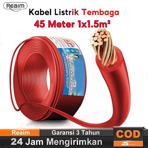 Jual Reaim Kabel Listrik Masda Mm Meter Kabel Listrik