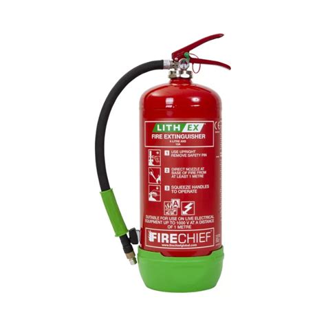 Firechief 6ltr Lith Ex Extinguisher Products Bull Products