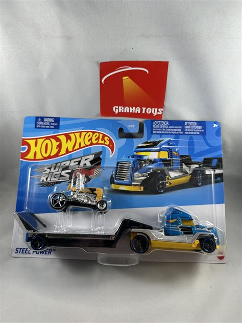 Steel Power 2023 Hot Wheels Super Rigs Mix L Grana Toys