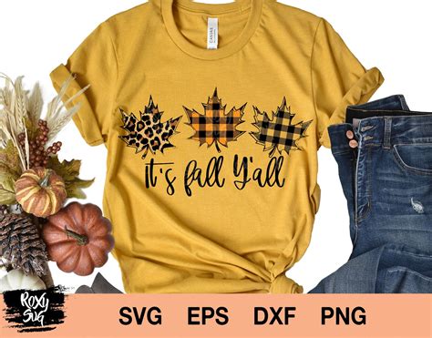 Fall Svg Its Fall Yall Svg Autumn Svg Fall Shirt Svg Etsy