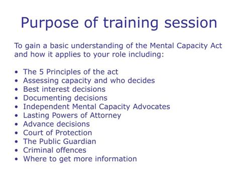 Ppt Mental Capacity Act Powerpoint Presentation Id