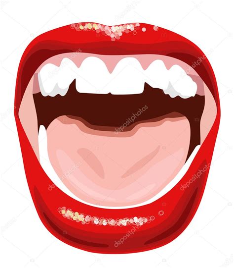 Screaming mouth vector illustration ⬇ Vector Image by © missbobbit ...