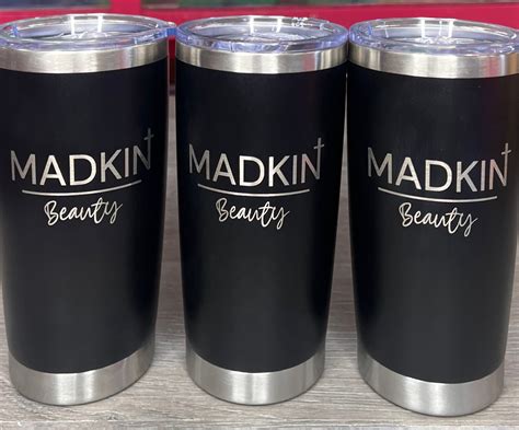 "MadKin" Logo 20oz Tumbler — MadKin Beauty