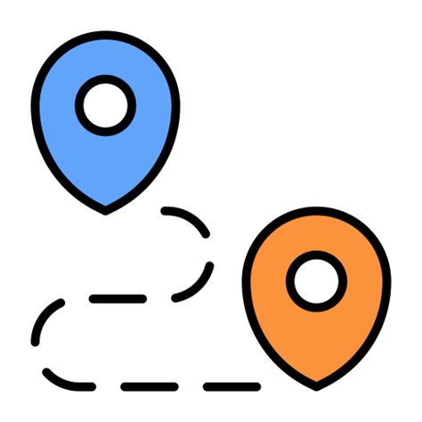 Pins Generic Outline Color Icon