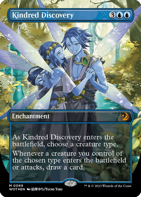 Kindred Discovery Anime Borderless Confetti Foil Wilds Of