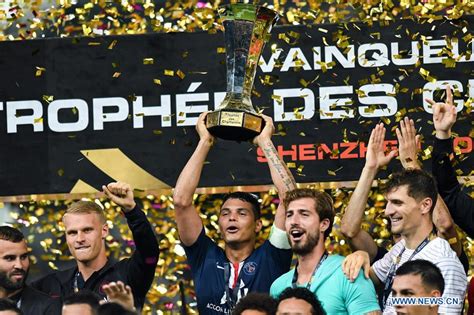 Psg Beat Rennes To Win French Super Cup Xinhua Englishnewscn