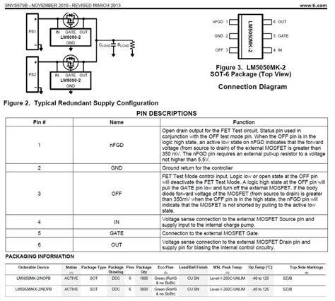 Oring FET Controll TI LM5050MK 2 SOT23 6 6 75V 2A SZJB 露天市集 全台