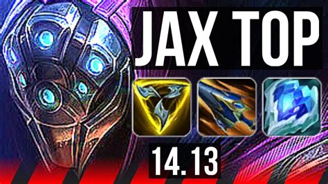 JAX Vs DARIUS TOP 76 Winrate 7 Solo Kills EUW Master 14 13