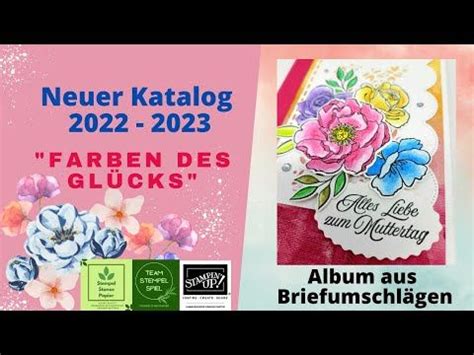 Neuer Katalog Briefumschlag Album Farben Des Gl Cks