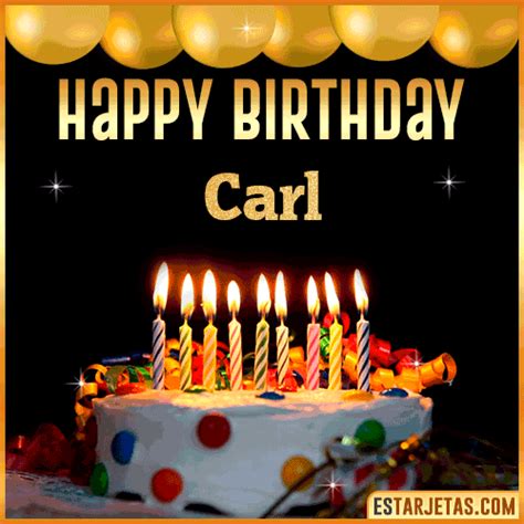 Feliz Cumpleaños Carl Imágenes  Tarjetas Y Mensajes