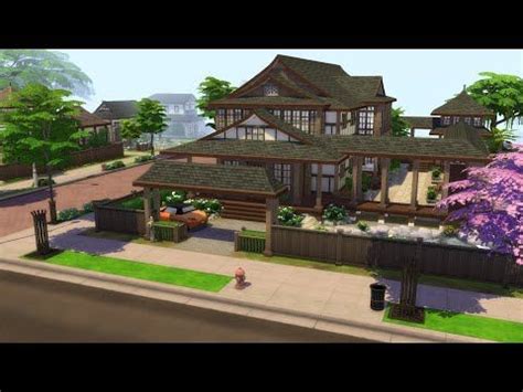 Japanese Mansion Japanese House Style Asiatique House Flippers Sims