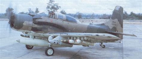 A 1 Skyraider Stores In Vietnam Aircraft Cold War Britmodeller