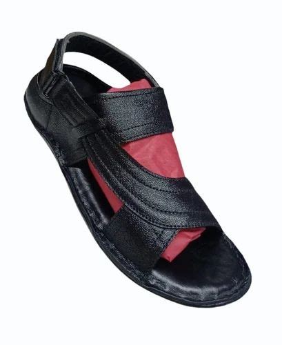 Casual Wear Men Brown Leather Sandals At Rs 850pair In Agra Id 2851868129262