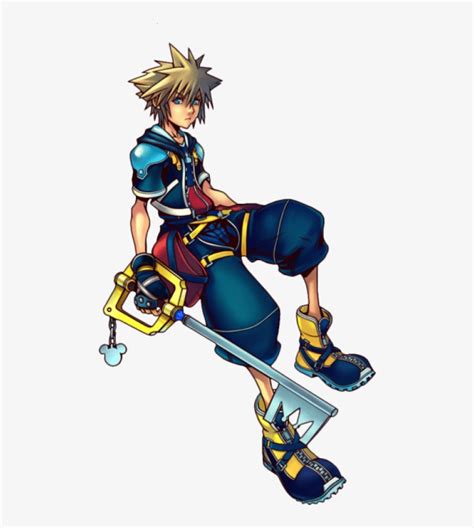 Kingdom Hearts 2 Sora Png Sora Kingdom Hearts Render Free