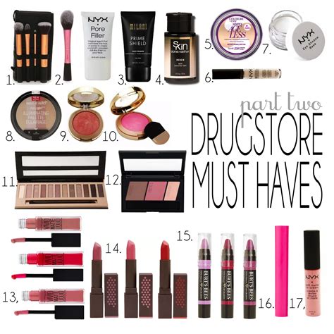 DRUGSTORE BEAUTY FAVORITES - Lunchpails and Lipstick