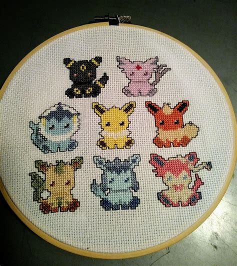 Pokemon Cross Stitch Patterns Free Printable Templates Free