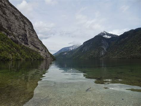 Lake Königssee And Sunshine