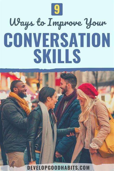 9 Ways to Improve Your Conversation Skills