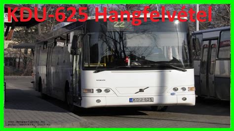 Kdu Vol Nbusz Zrt Volvo Alfa Regio B Ble Audio Hangfelv Tel