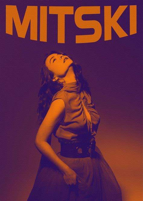 Poster Mitski In Poetry Posters Poster Music Poster