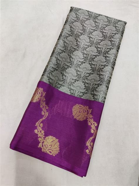 Aahana Wedding Wear Chetna Soft Muslin Silk Sarees 63 M With Blouse Piece At Rs 895 In Chennai